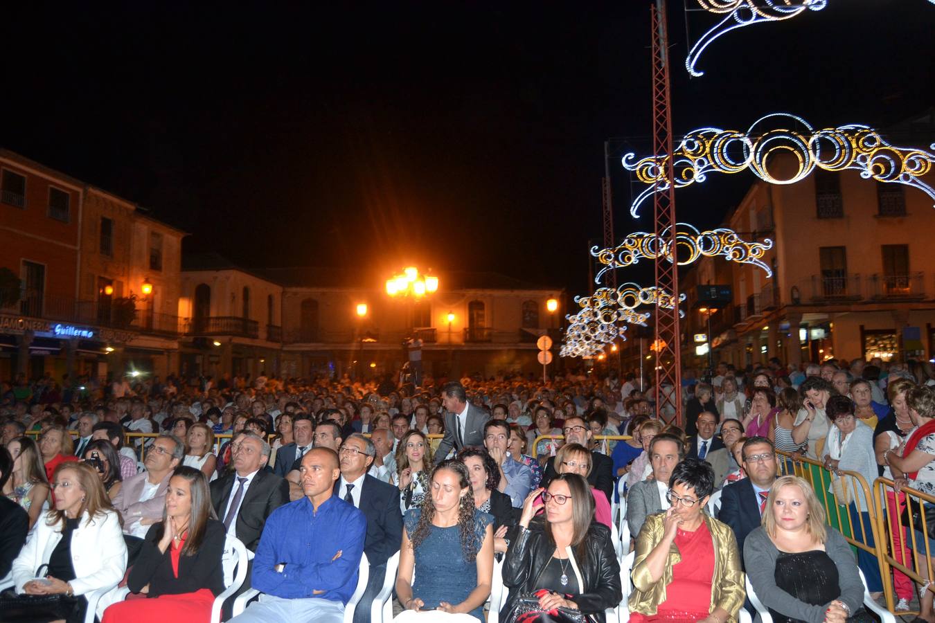 Pregón y proclamación de las reinas en las Fiestas de Peñaranda (Salamanca)