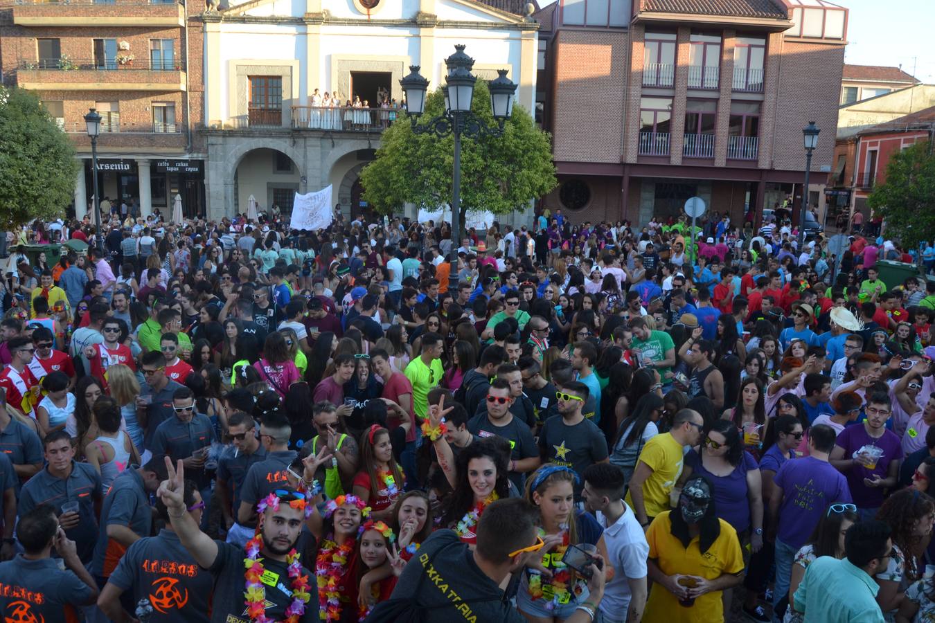 Pregón y proclamación de las reinas en las Fiestas de Peñaranda (Salamanca)