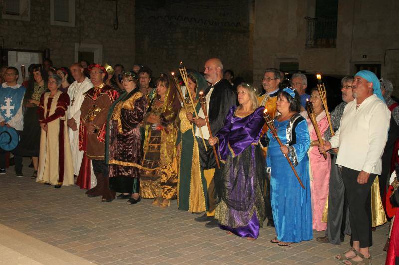 Recreación del cortejo fúnebre de los restos de Felipe El Hermoso en Hornillos de Cerrato