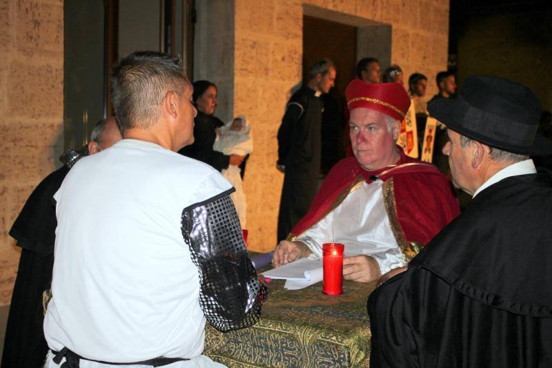 Recreación del cortejo fúnebre de los restos de Felipe El Hermoso en Hornillos de Cerrato