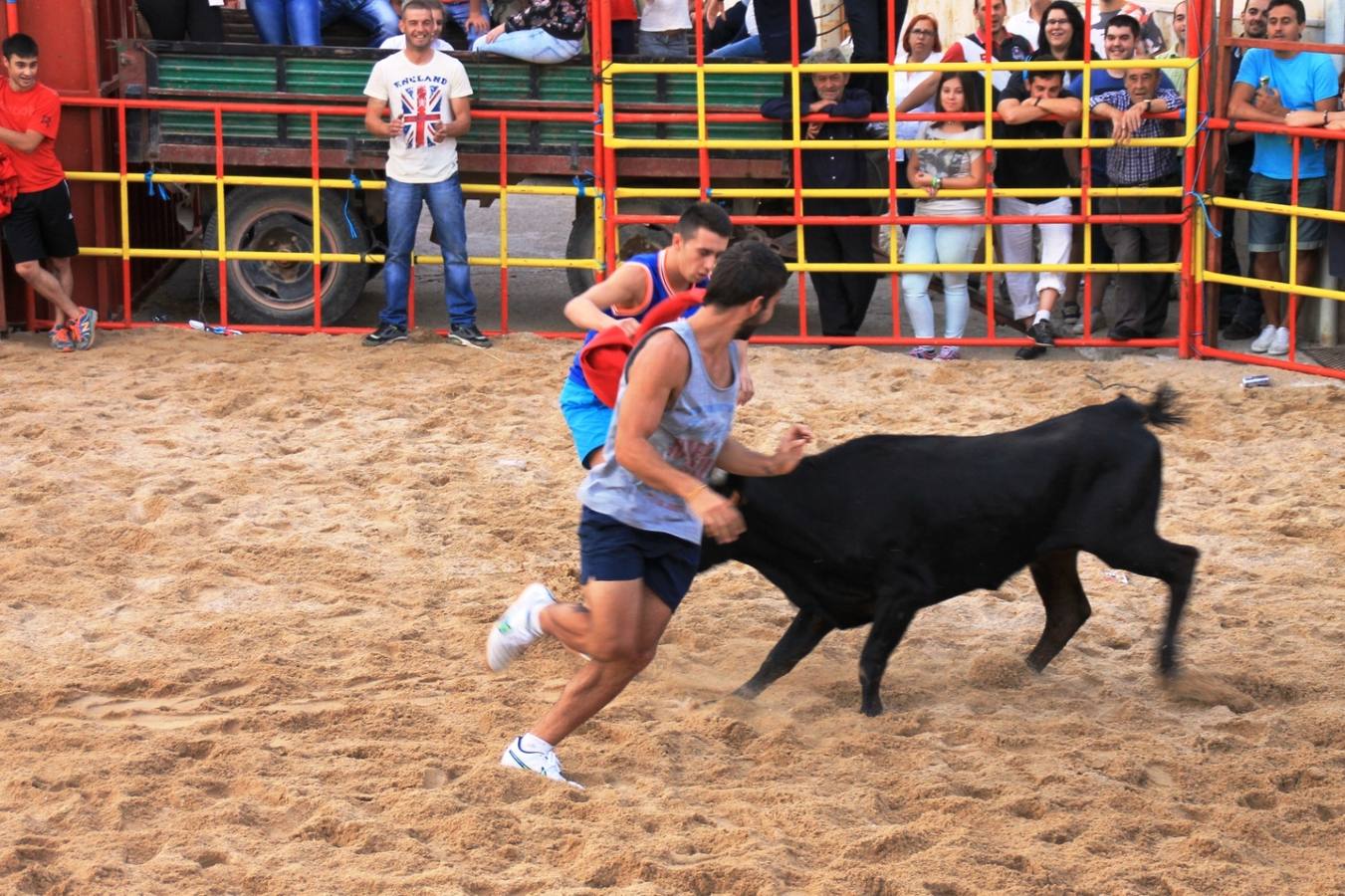 Segundo encierro de las fiestas de Ciguñuela