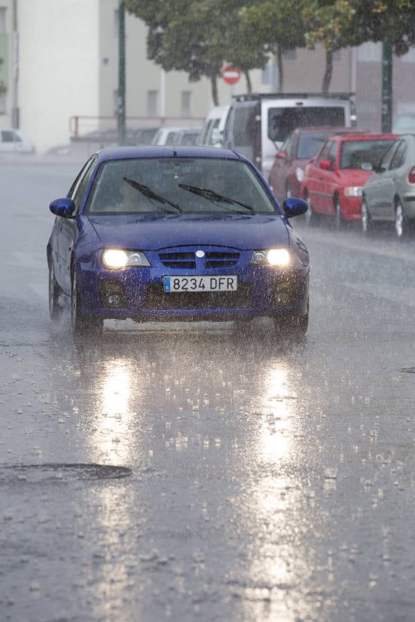 Intensa tormenta caída en Valladolid