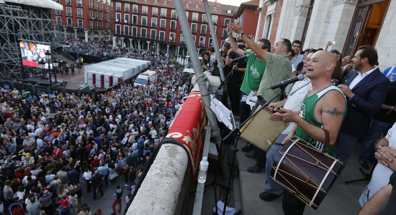 Pregón de Celtas Cortos en las Fiestas de Valladolid 2015