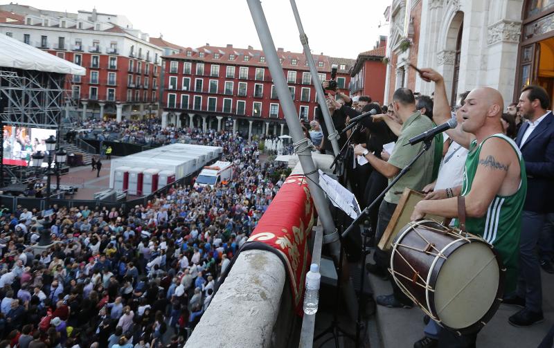 Pregón de Celtas Cortos en las Fiestas de Valladolid 2015