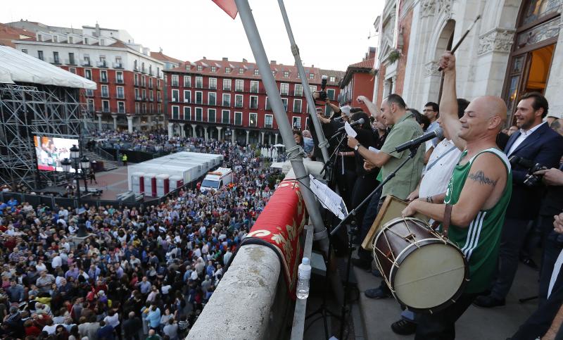 Pregón de Celtas Cortos en las Fiestas de Valladolid 2015