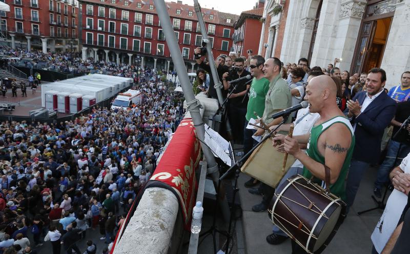 Pregón de Celtas Cortos en las Fiestas de Valladolid 2015