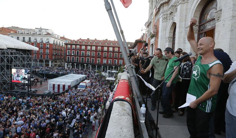 Pregón de Celtas Cortos en las Fiestas de Valladolid 2015