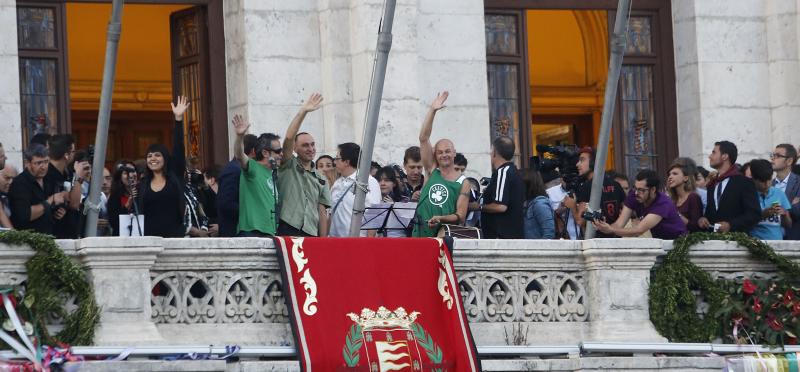 Pregón de Celtas Cortos en las Fiestas de Valladolid 2015