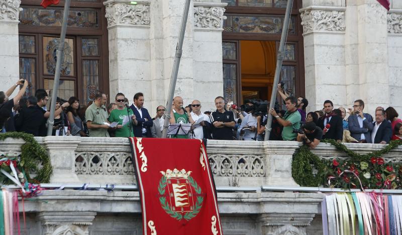 Pregón de Celtas Cortos en las Fiestas de Valladolid 2015