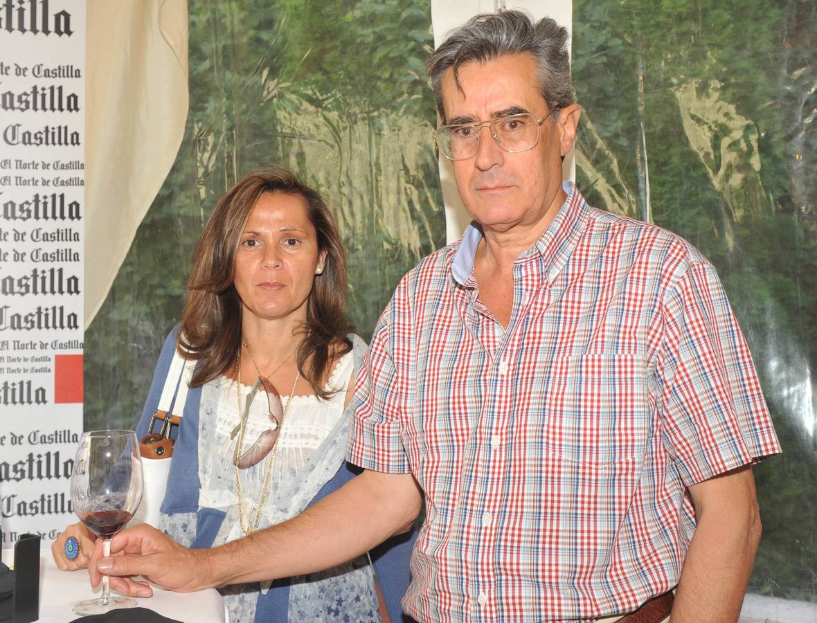María Josefa Vélez e Isidro Sánchez, de la Junta de Castilla y León.