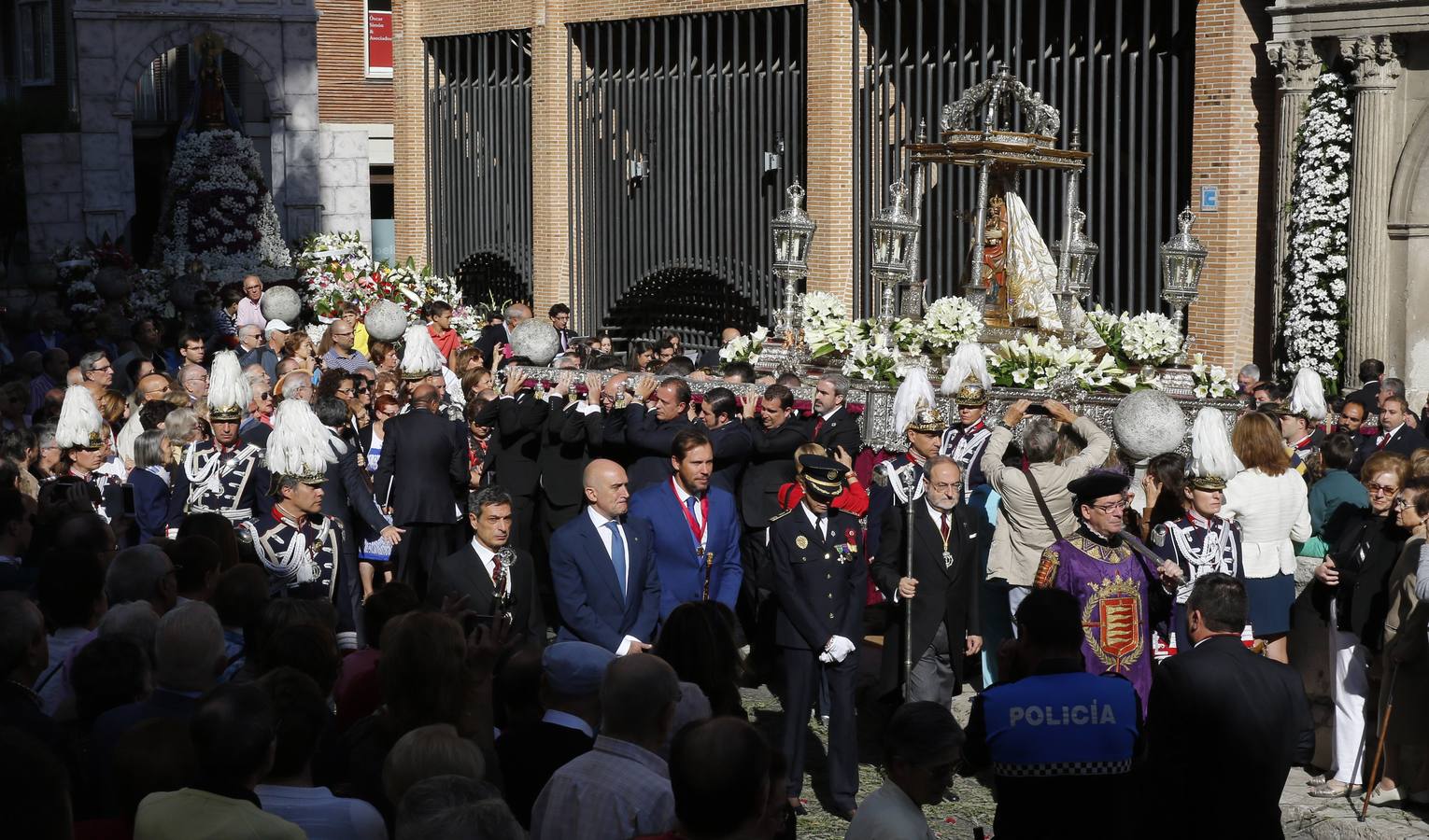 Procesión y misa por la Virgen de San Lorenzo, patrona de Valladolid