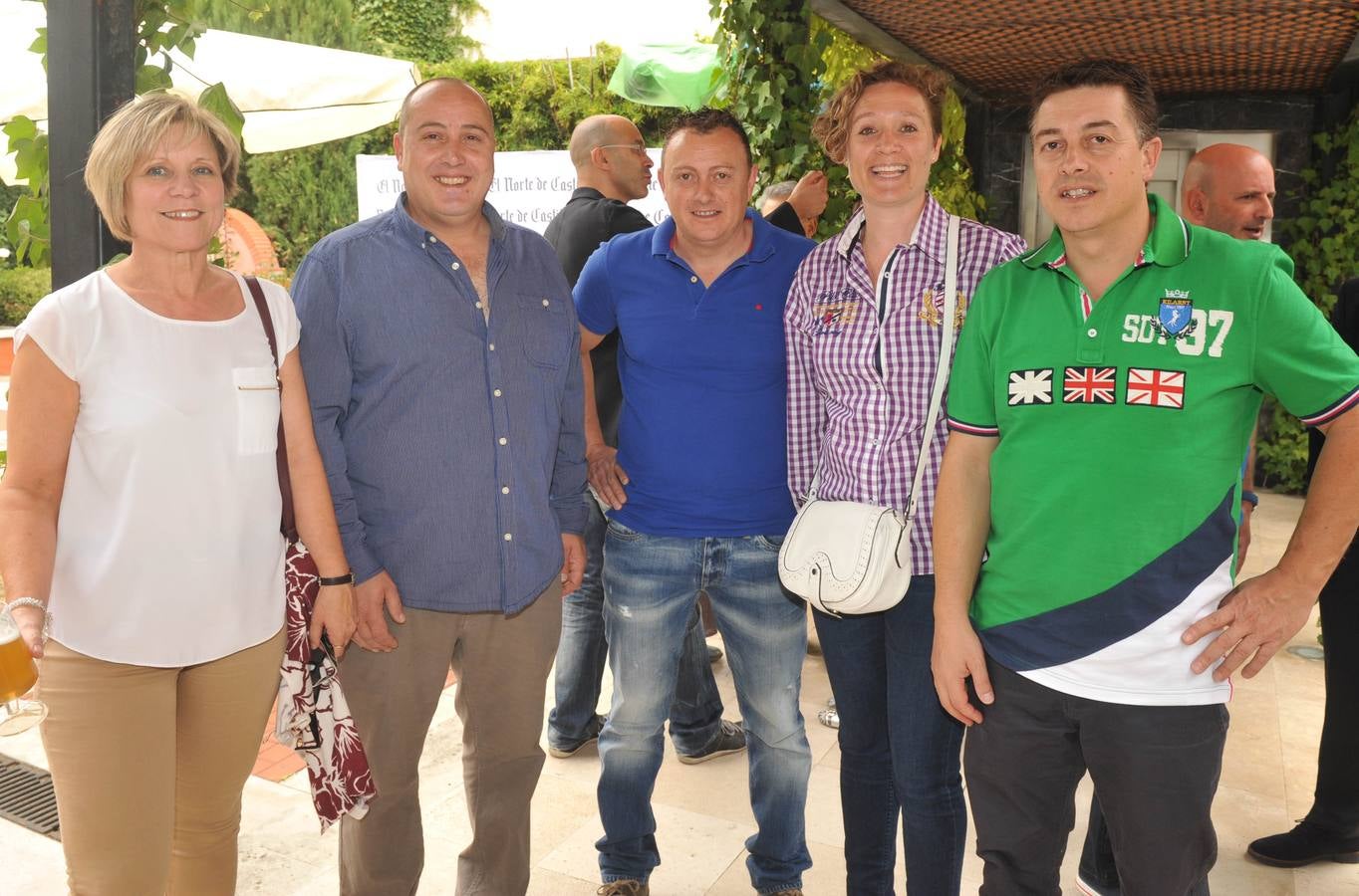 Beatriz González, Óscar Valsero (Muebles Valsero), Carlos Valsero, Rocío Gallego y Jesús Valsero.