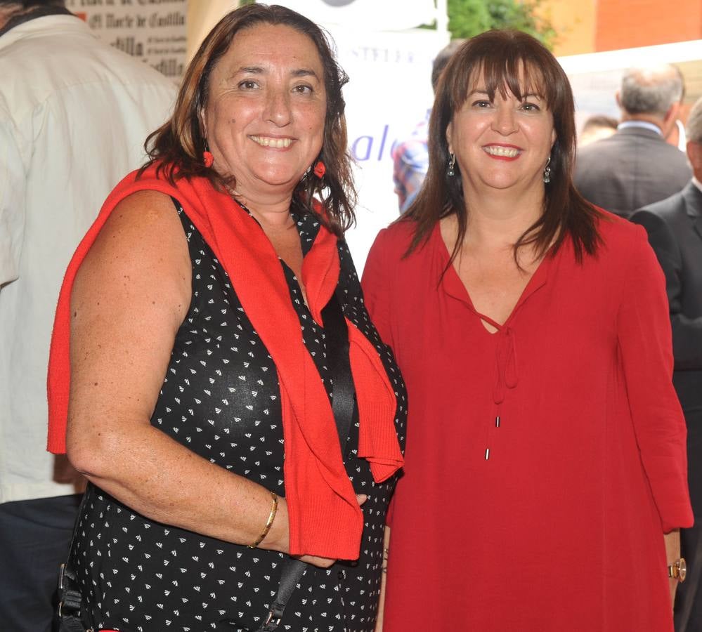 Carmen Domínguez (APV) y Ruth Rodríguez, directora regional de RTVE.