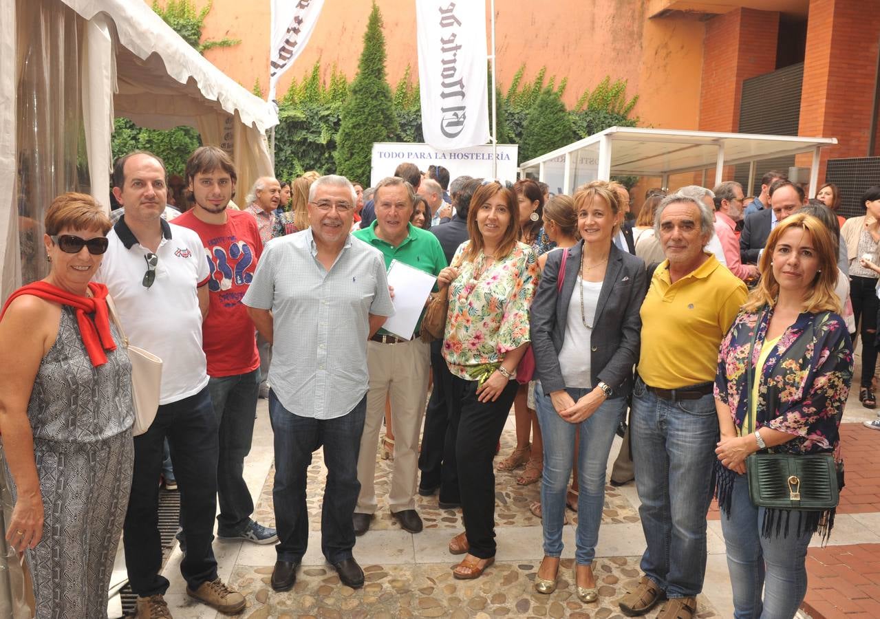 Federación de Sanidad de Comisiones Obreras. Sagrario Cubero, José Miguel Fresnillo, Sergio Díez, Pablo Vicente, Nicolás Díez, Julia Álvarez, Esmeralda Gómez, Jaime Redondo y Ana Rosa Cerrón.