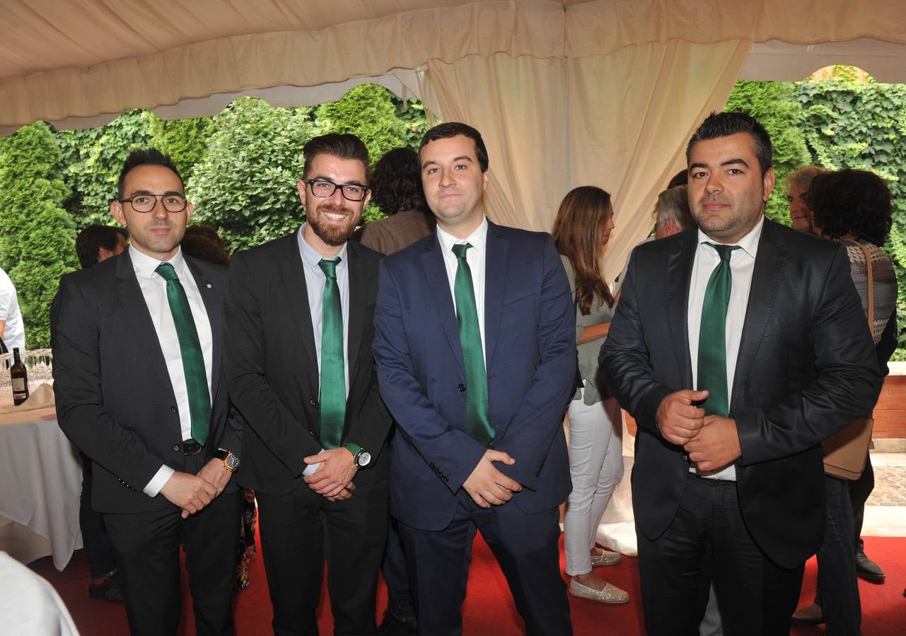 El equipo de Tecnocasa. Jesús González, Isaac Camargo, Jorge Estévanez y Javier Labajo.