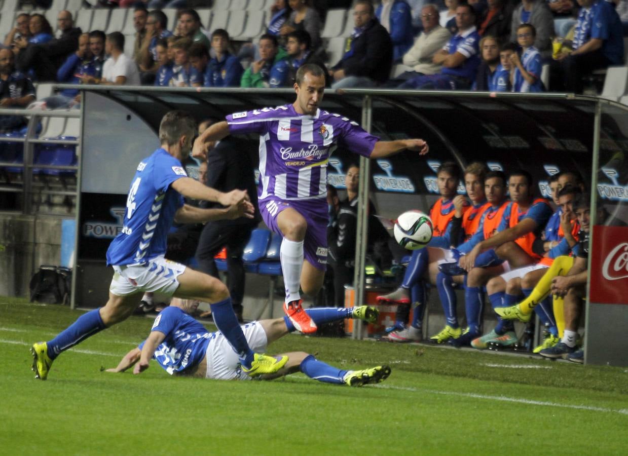 El Real Valladolid se cae de la Copa del Rey (2-1)