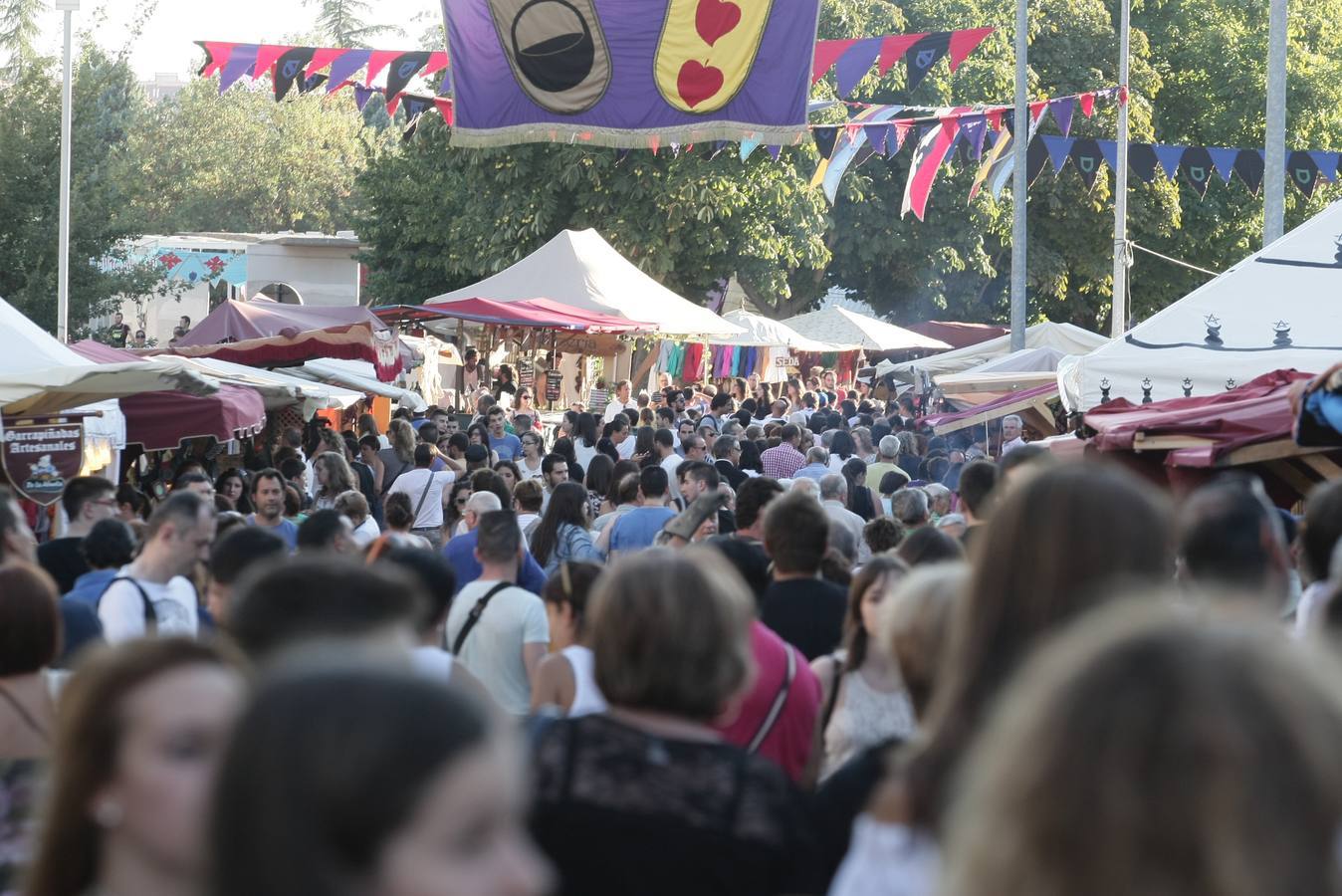 Inauguración del Mercado Medieval de Salamanca en la zona de La Vaguada