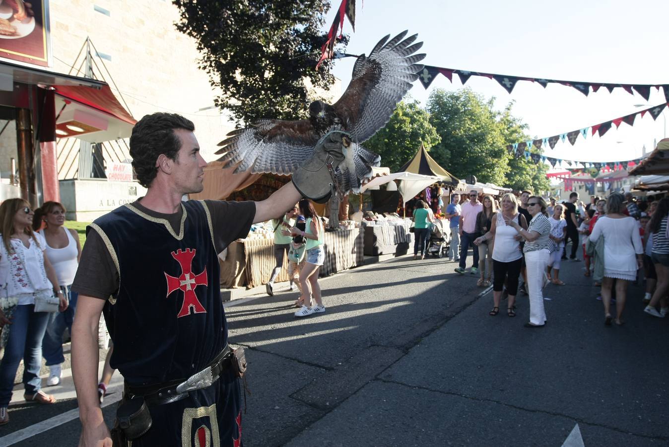 Inauguración del Mercado Medieval de Salamanca en la zona de La Vaguada
