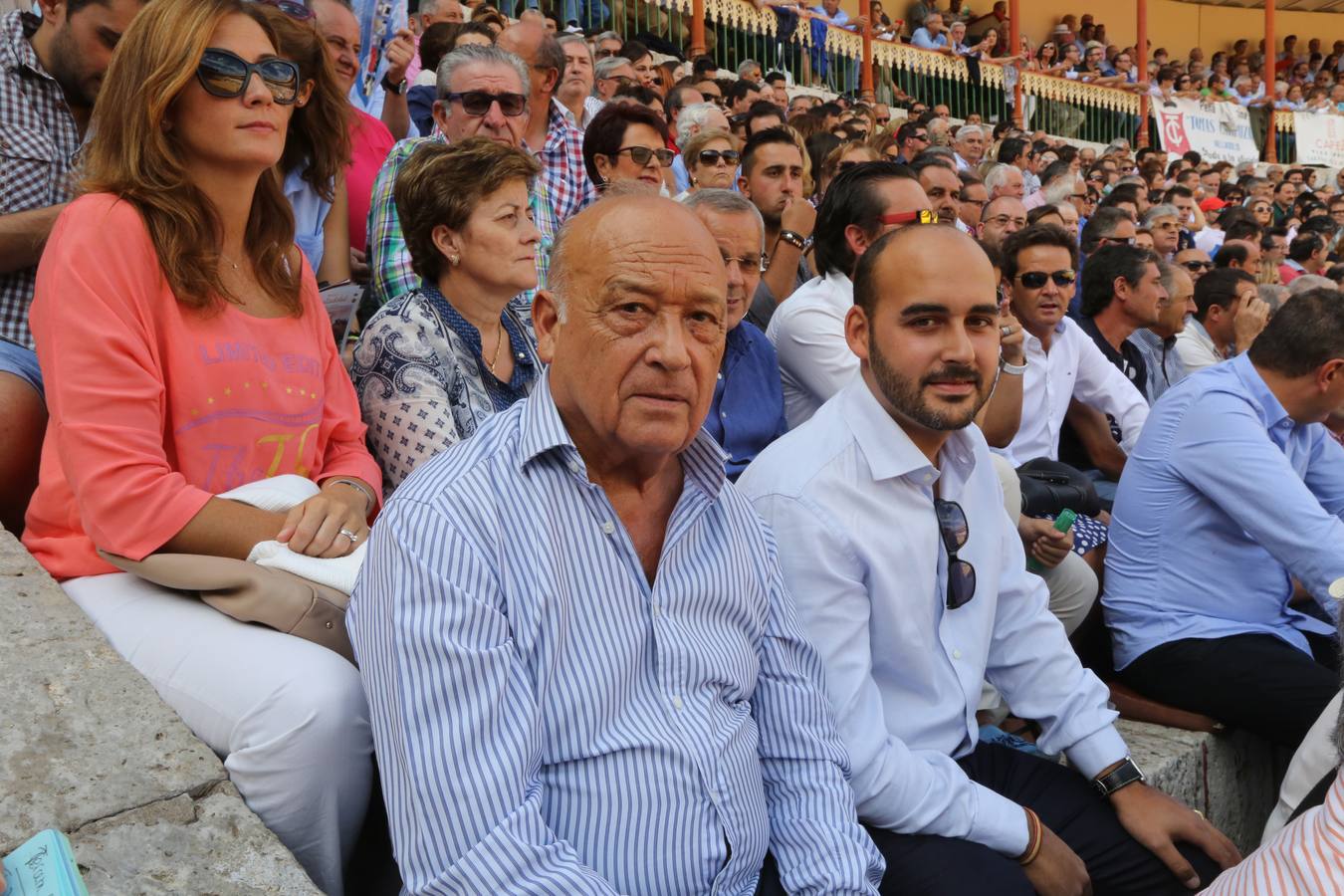 Asistentes a la corrida de toros del viernes 11 de septiembre en Valladolid