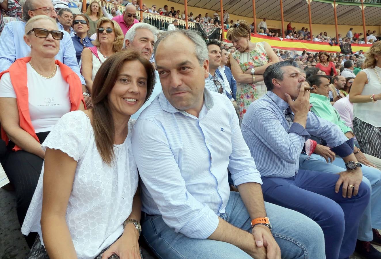 Asistentes a la corrida de toros del viernes 11 de septiembre en Valladolid