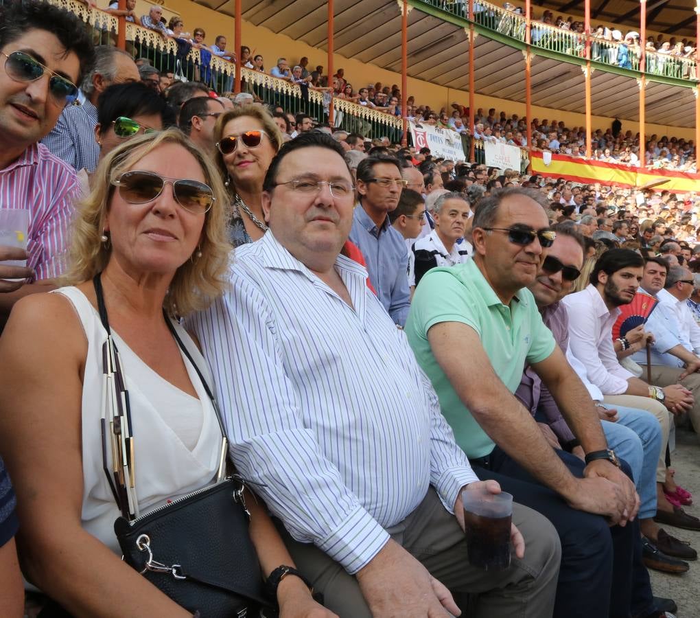 Asistentes a la corrida de toros del viernes 11 de septiembre en Valladolid