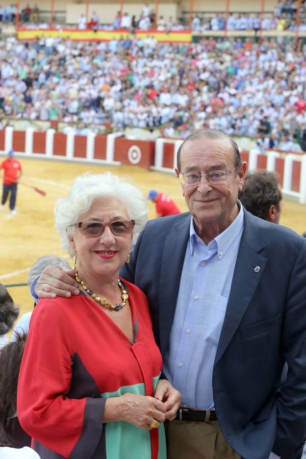 Asistentes a la corrida de toros del viernes 11 de septiembre en Valladolid