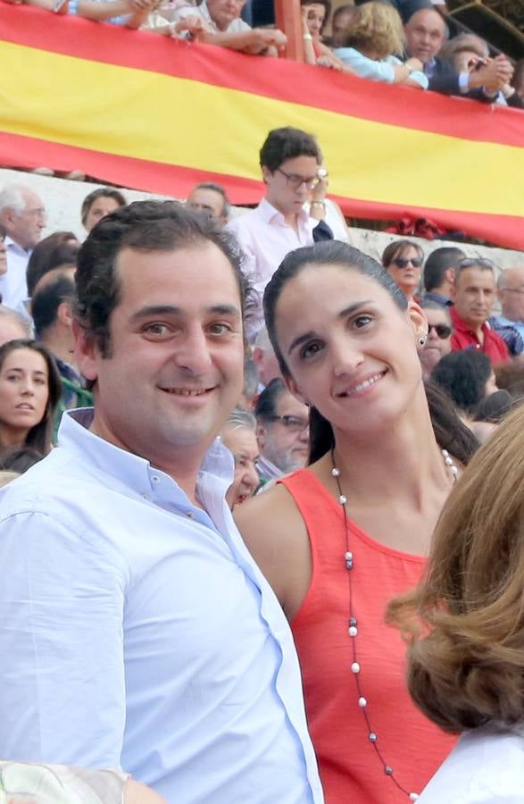 Asistentes a la corrida de toros del viernes 11 de septiembre en Valladolid