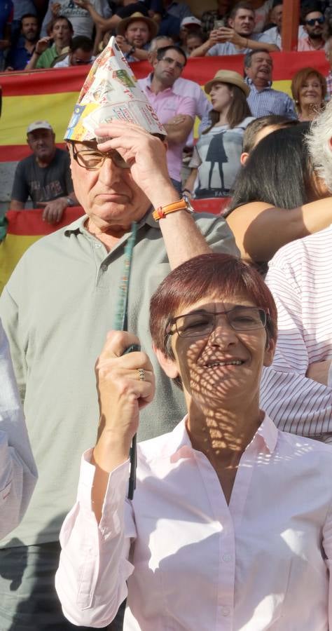 Asistentes a la corrida de toros del viernes 11 de septiembre en Valladolid