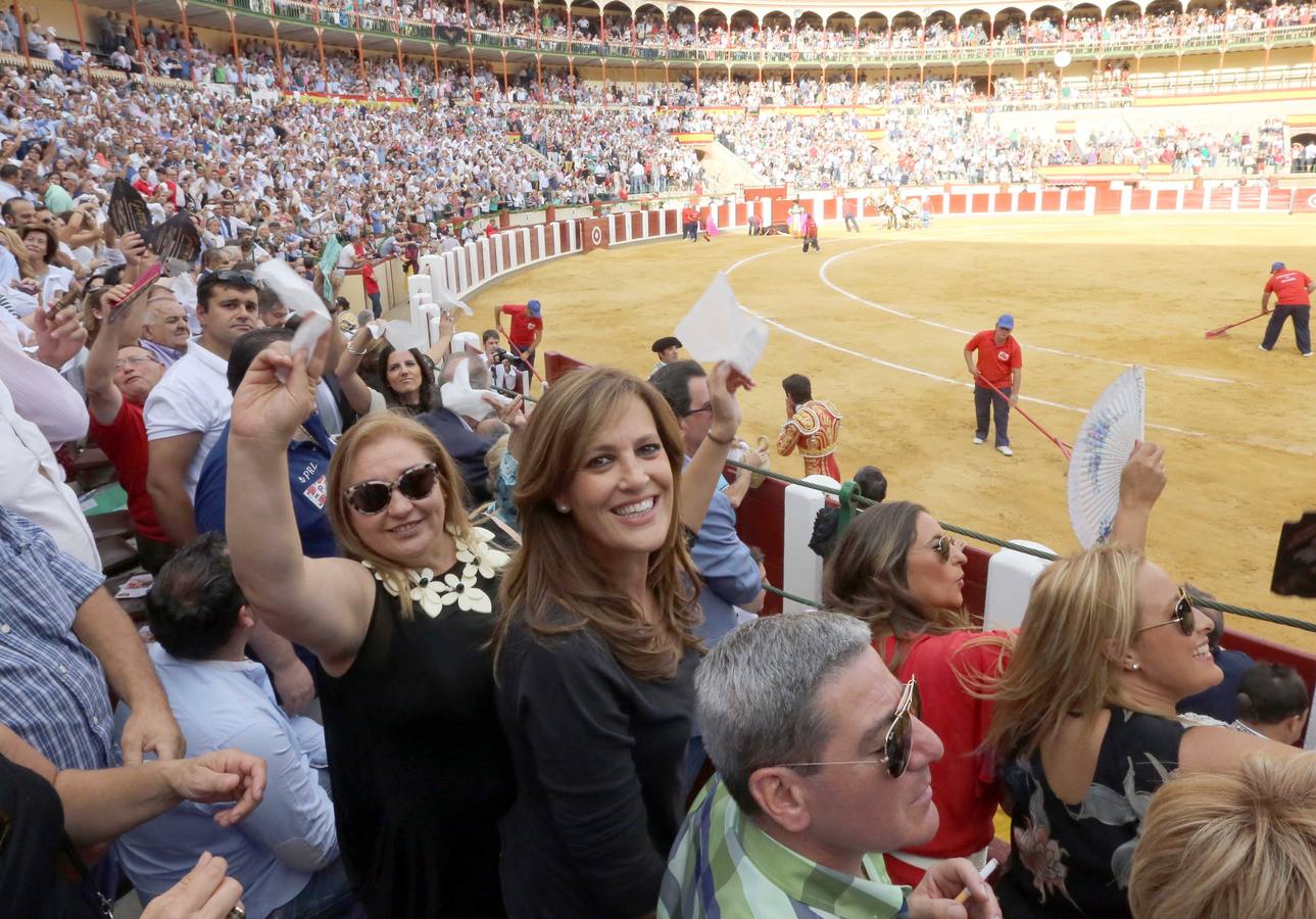 Asistentes a la corrida de toros del viernes 11 de septiembre en Valladolid