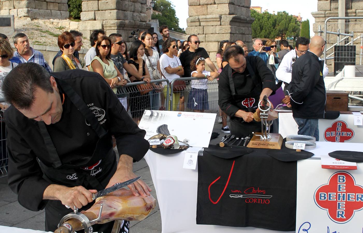 Tercera edición de la Feria del Jamón en Segovia