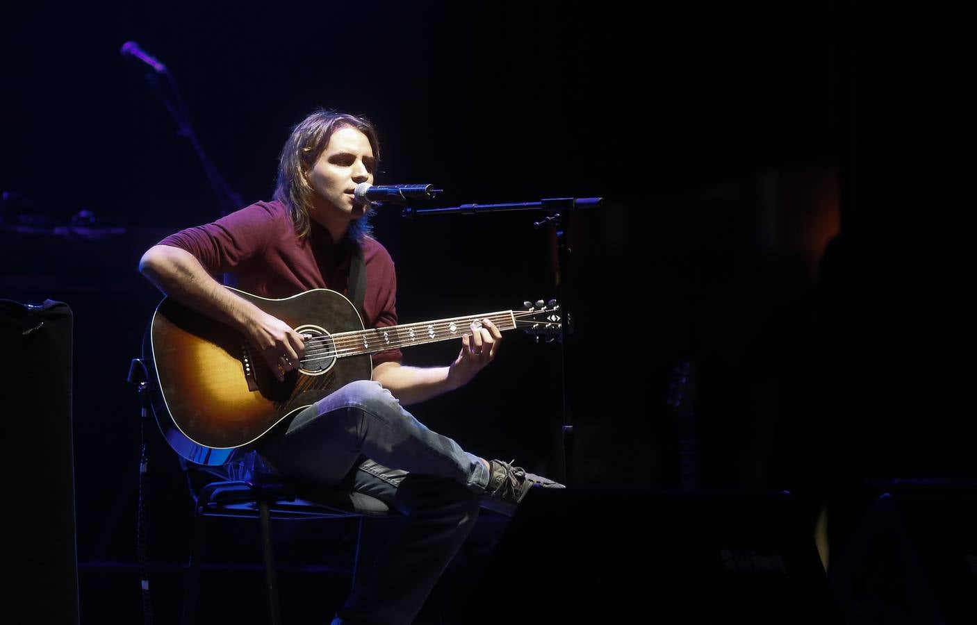 Concierto de Miguel Rivera en la Plaza Mayor de Valladolid