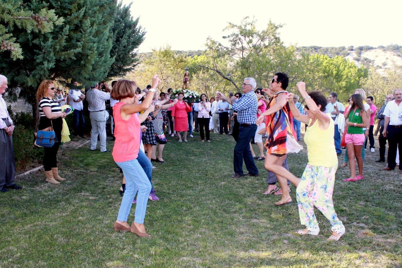 Valdecañas de Cerrato (Palencia) se rinde a la Virgen del Campo