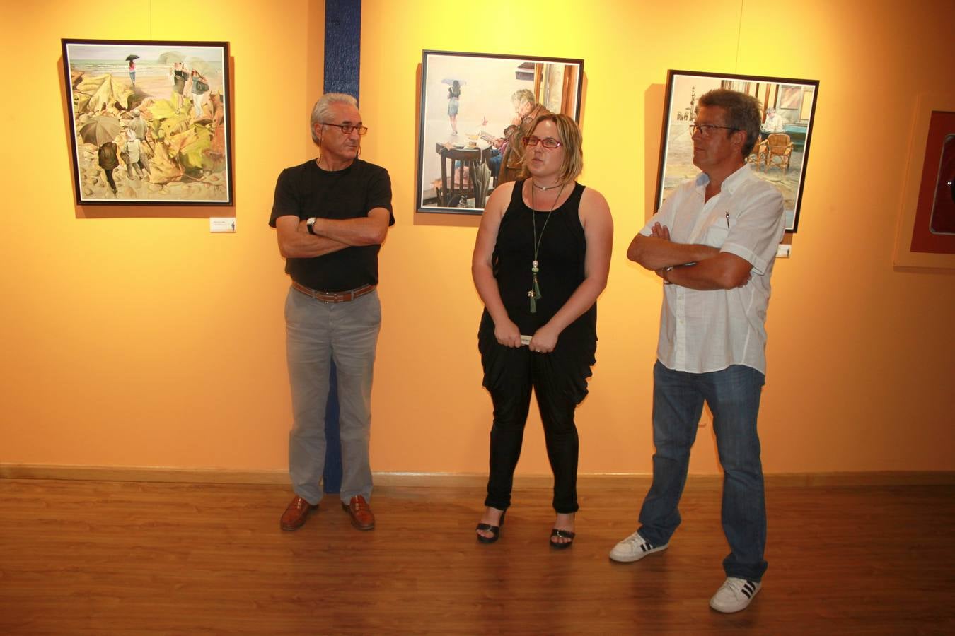 El pintor Antonio Varas expone su obra en el Museo del Cerrato Castellano de Baltanás (Palencia)