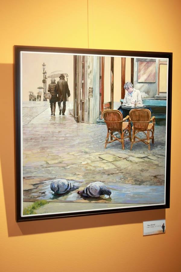 El pintor Antonio Varas expone su obra en el Museo del Cerrato Castellano de Baltanás (Palencia)