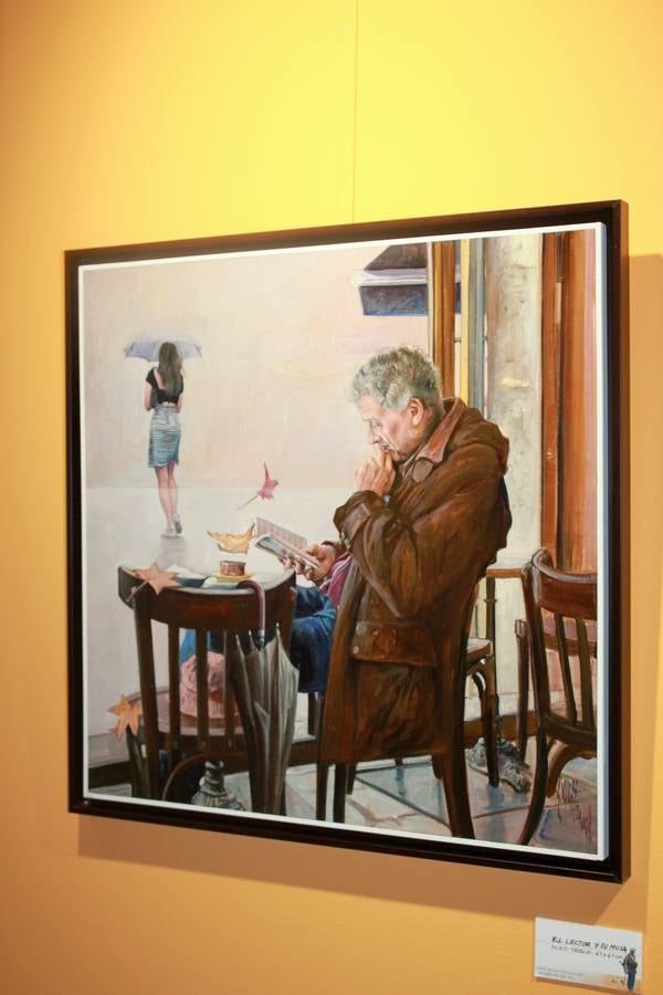 El pintor Antonio Varas expone su obra en el Museo del Cerrato Castellano de Baltanás (Palencia)