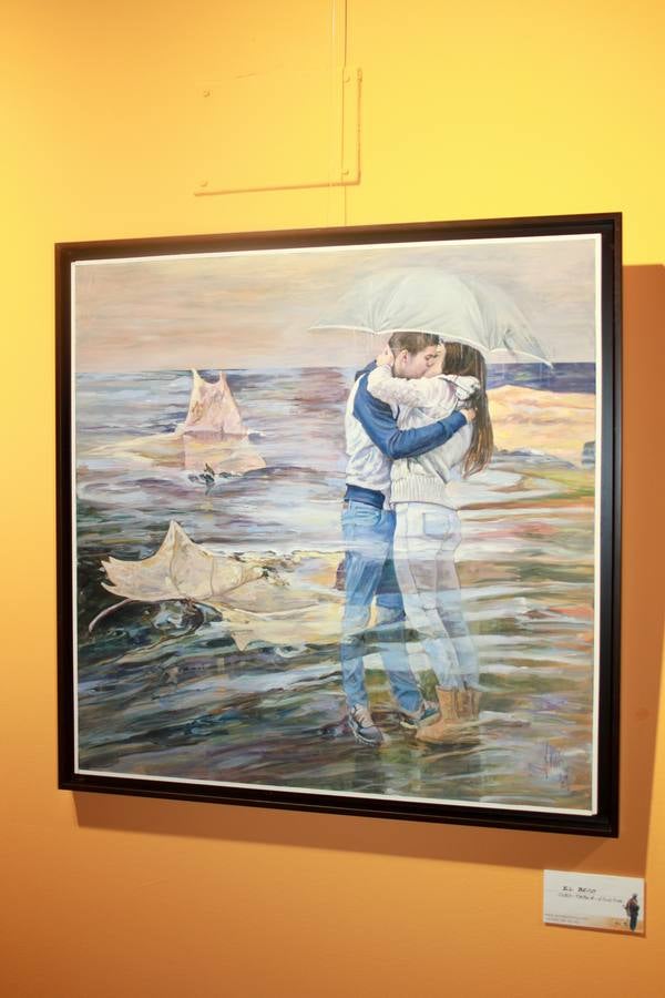 El pintor Antonio Varas expone su obra en el Museo del Cerrato Castellano de Baltanás (Palencia)