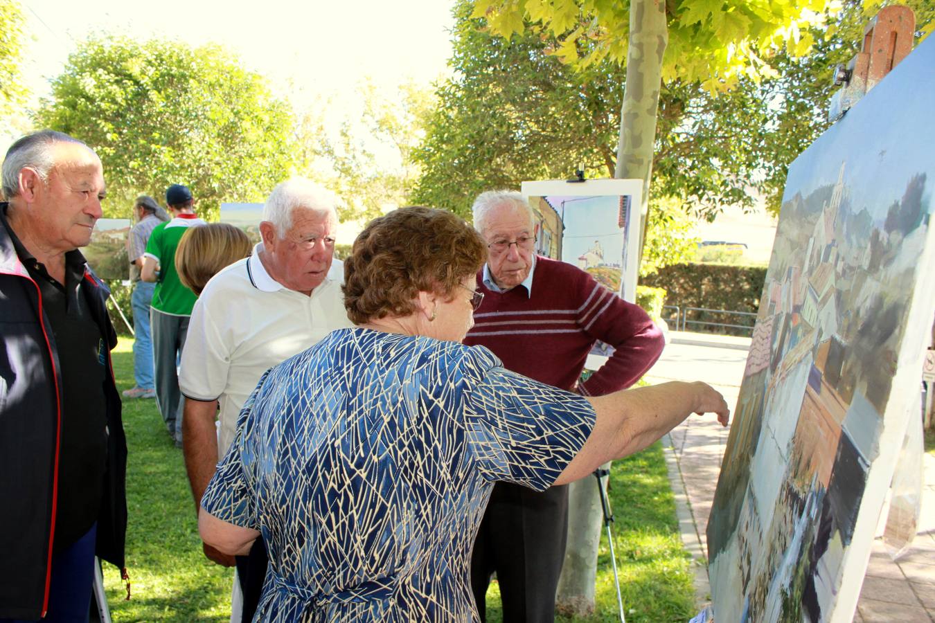 I concurso de pintura rápida en Hontoria de Cerrato