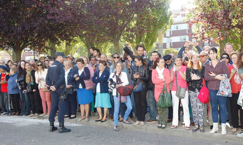La reina Letizia inaugura el curso escolar en el colegio público Marqués de Santillana de Palencia (1/2)