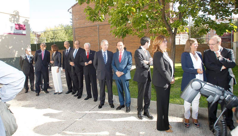 La reina Letizia inaugura el curso escolar en el colegio público Marqués de Santillana de Palencia (1/2)