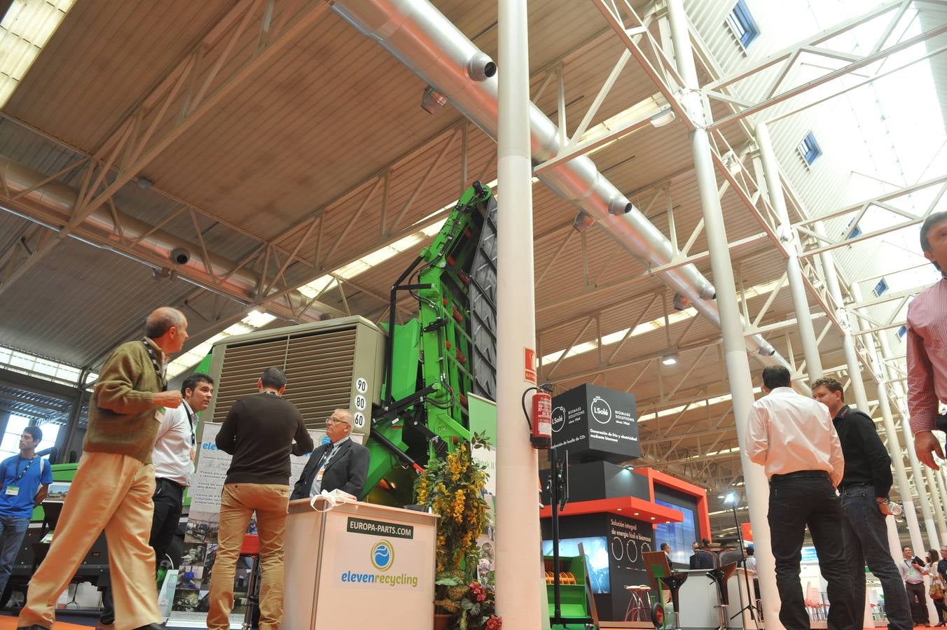 Inauguración de la X Feria Internacional Expobiomasa en Valladolid