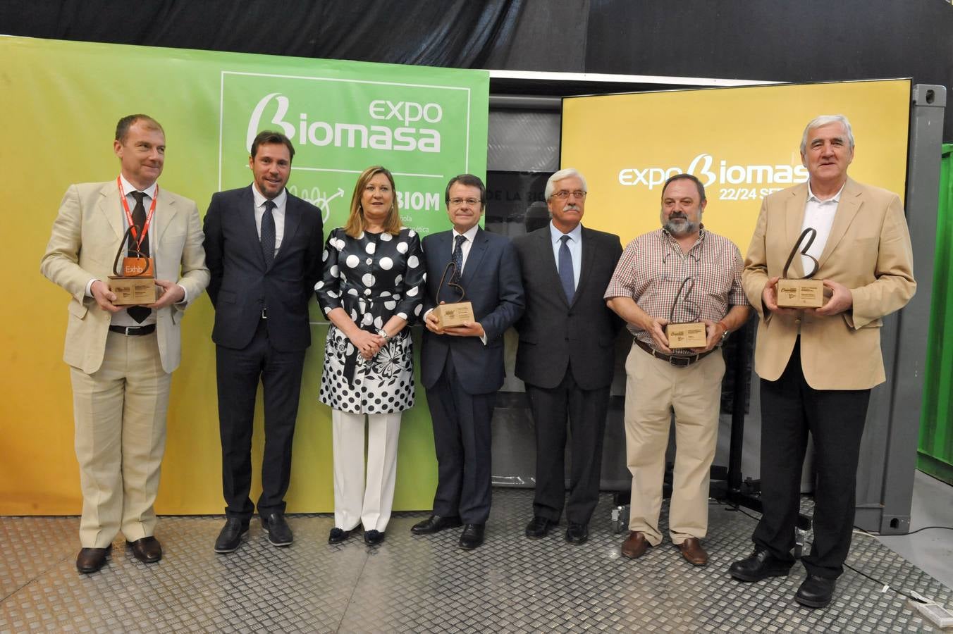 Inauguración de la X Feria Internacional Expobiomasa en Valladolid