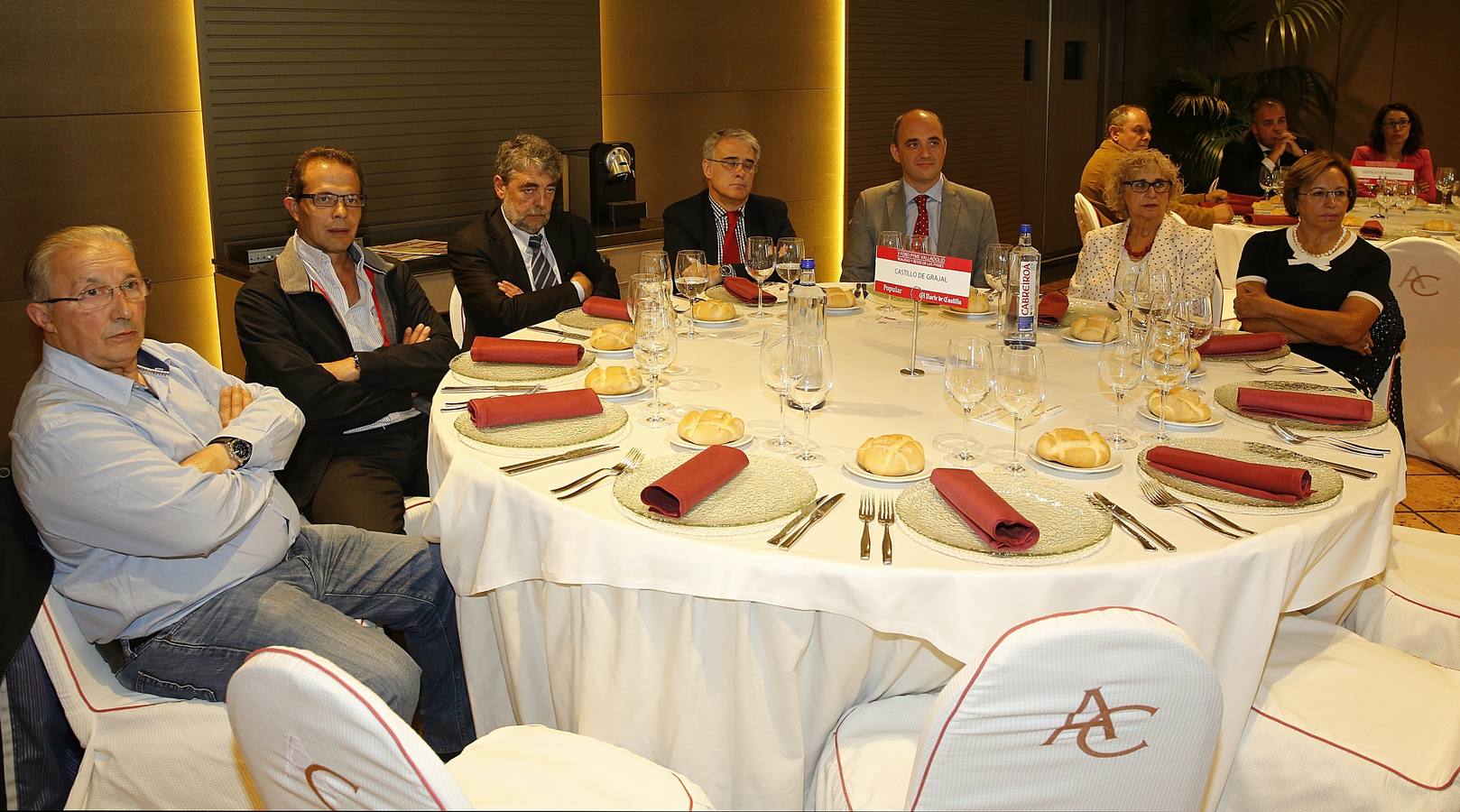 José San José (Frutas Mi Capricho), Ricardo López (Loyu 2000), Félix García y Mariano Conde (Central de Compras Dapac), Luis Marina (Popular) y María Lorenza Calleja y María Francisca Calleja (Gracalsa).