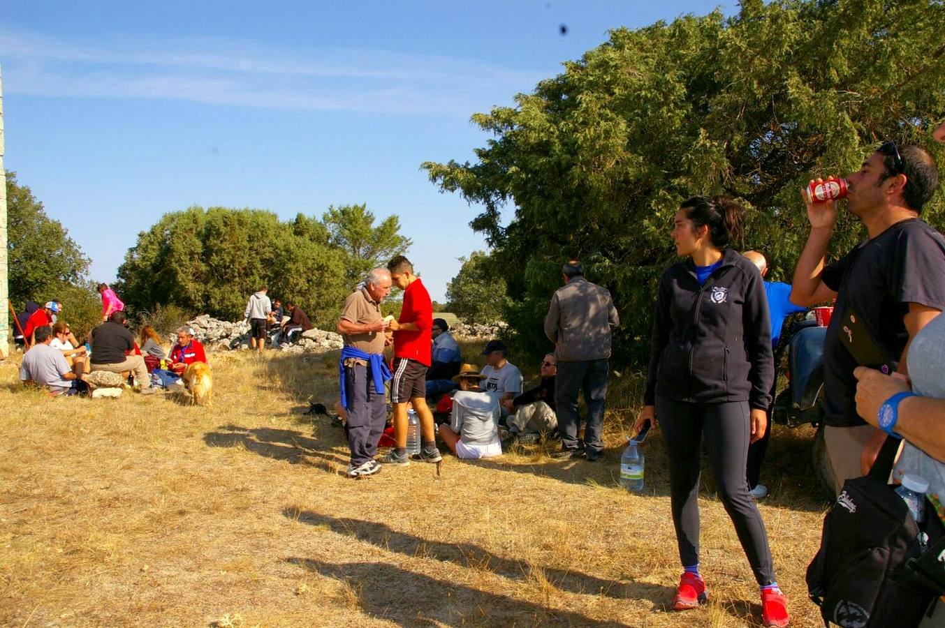 La marcha entre Antigüedad y Cevico Navero cumple 16 años
