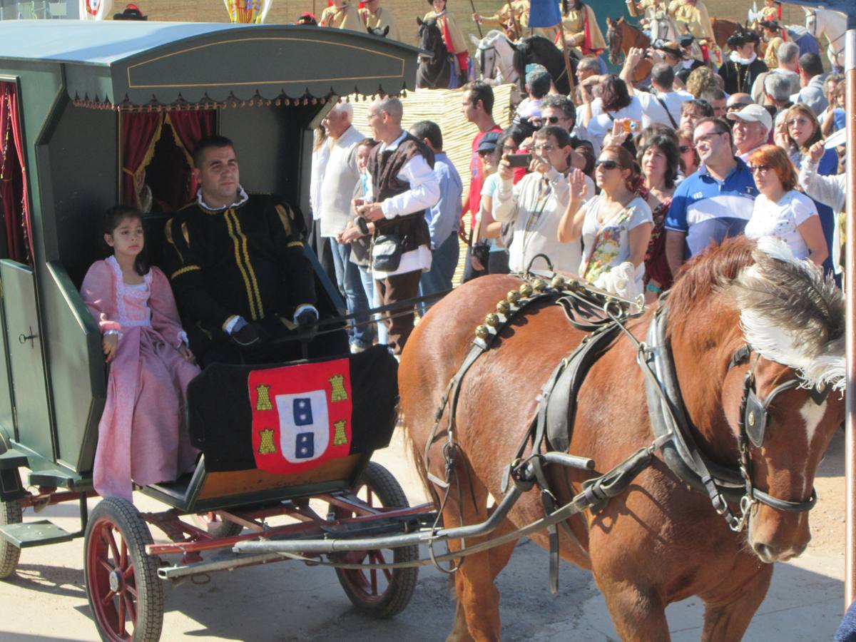 Recreación de las Vísperas Nupciales de la boda entre Felipe II y María Manuela de Portugal en Aldeatejada (Salamanca)