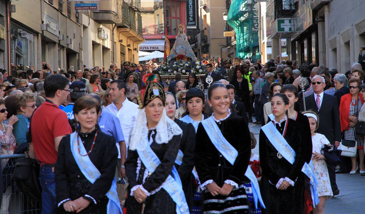 La Virgen de la Fuencisla regresa a su santuario