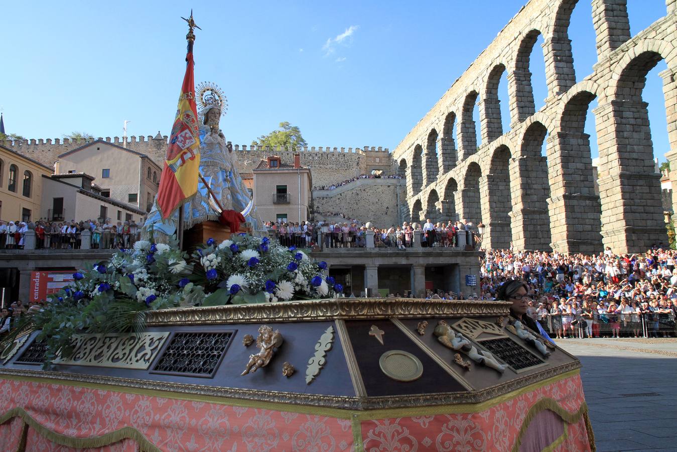 La Virgen de la Fuencisla regresa a su santuario