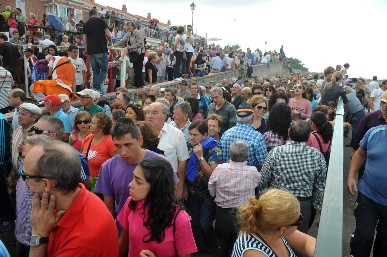 Último encierro de la fiestas de Olmedo 2015