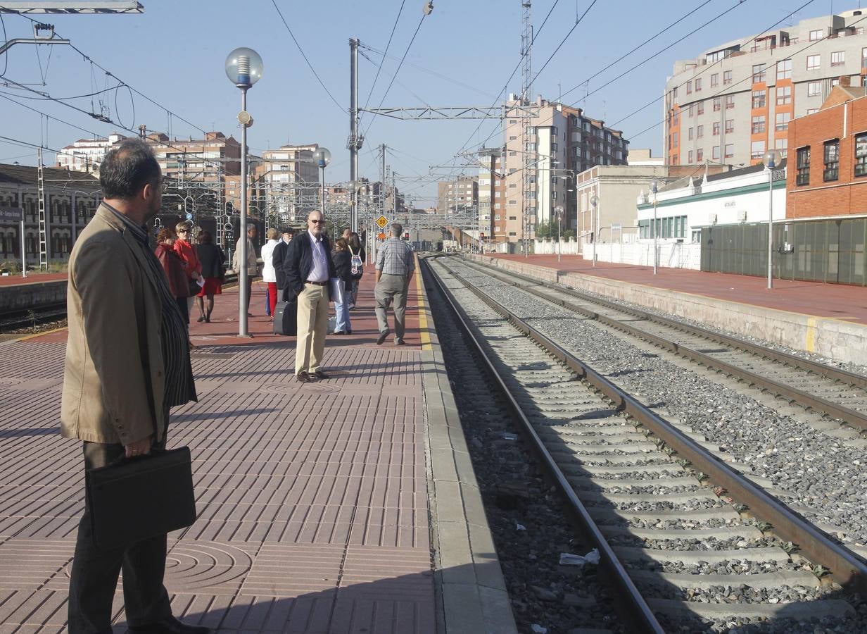 Primer viaje comercial del Ave León-Madrid