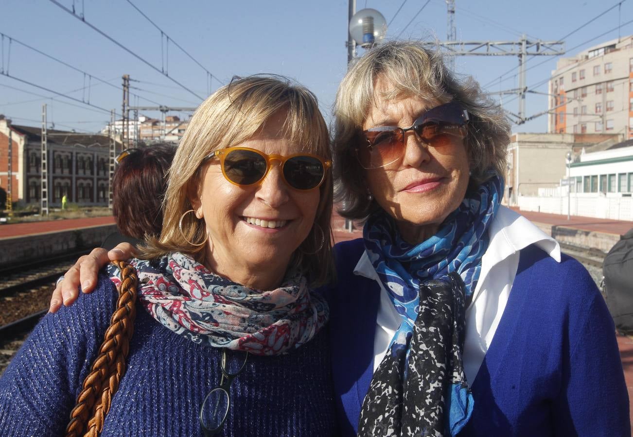 Primer viaje comercial del Ave León-Madrid