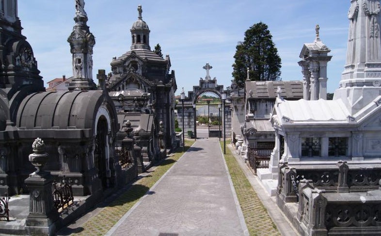 Cementerio de La Carriona en Avilés (Asturias).